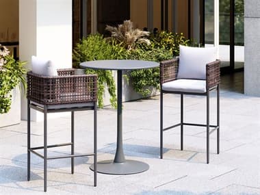 Zuo Outdoor Palm Paradise Patio Dining Set ZD704028SET