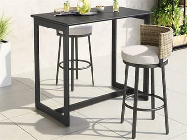 Zuo Outdoor Midnight Wave Patio Dining Set ZD704029SET
