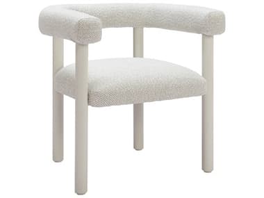 Zuo Outdoor Sunbath White Aluminum Cushion Dining Chair, Set of 2 ZD704048