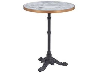 Zuo Outdoor Gazebo Multicolor Aluminum Round Dining Table ZD704052