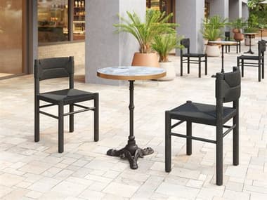 Zuo Outdoor Gazebo Patio Dining Set ZD704052SET