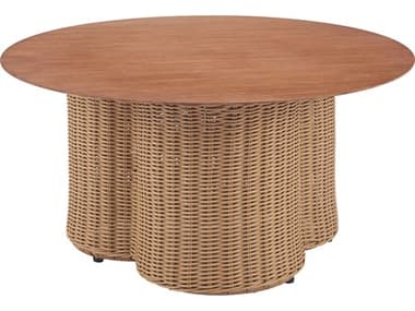Zuo Outdoor Soka Natural Aluminum Round Coffee Table ZD704058
