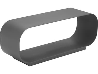 Zuo Outdoor Brisa Charcoal Aluminum Rectangular Coffee Table ZD704068