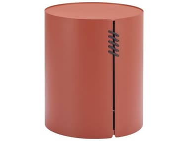 Zuo Outdoor Bayu Brown Aluminum Round End Table ZD704071