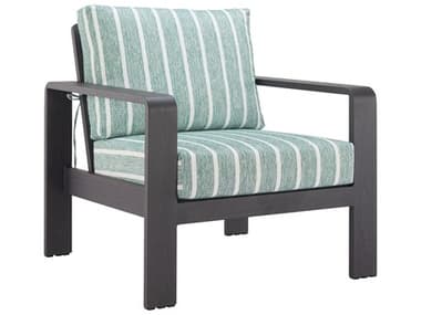 Zuo Outdoor Rolig Green Faux Wood Cushion Lounge Chair ZD704088