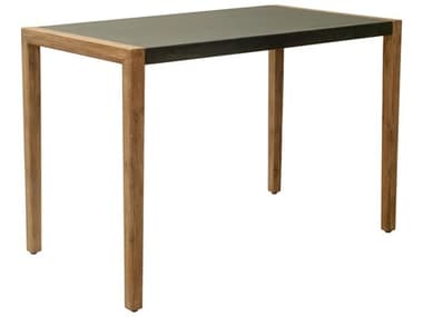 Zuo Outdoor Kata Gray Wood Rectangular Counter Table ZD704101