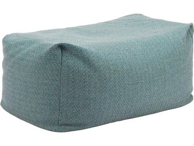 Zuo Outdoor Aroz Green Fabric Cushion Ottoman ZD704118
