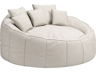 Zuo Outdoor Kime Beige Fabric Cushion Lounge Bed ZD704120