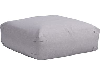 Zuo Outdoor Luanda Gray Fabric Cushion Ottoman ZD704151