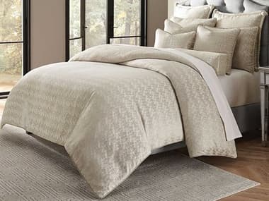 Michael Amini Carlyle Platinum Ten-Piece King Comforter Set AICBCSKS10CRLYLPLTN