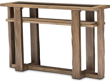 Michael Amini Del Mar Sound Rectangular Glass Console Table AICKIDELM223215