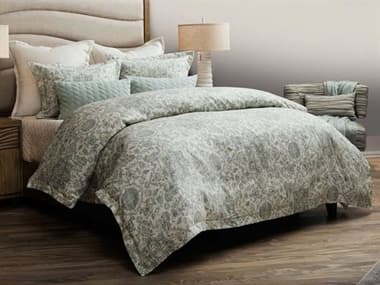 Michael Amini Northridge Spa Eight-Piece King Duvet Set AICBCSKD08NORTHSPA