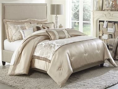 Michael Amini Palermo Sand Ten-Piece King Comforter Size AICBCSKS10PLRMOSAN