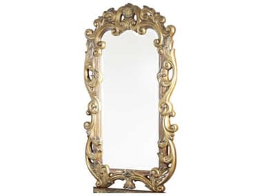 Michael Amini Villa Valencia Classic Chestnut 33''W x 57''H Rectangular Dresser Mirror AIC7204155