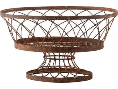 Aidan Gray Basket Decorative Accent AID7830GR