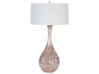 Aidan Gray Glass Pearlized Pink Buffet Lamp AIDL685HOM