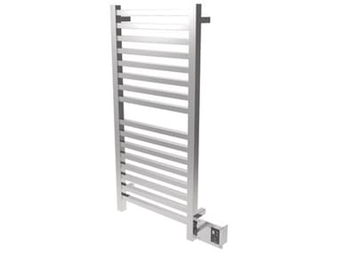 Amba Quadro Polished Stainless 24" x 45" Heated Towel Rack AMBQ2042P