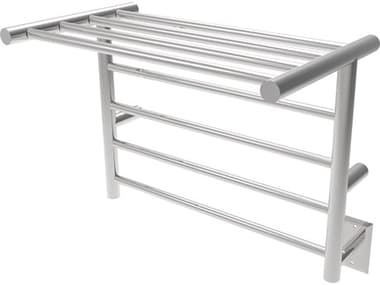 Amba Radiant Polished Stainless Radiant Shelf Heated Towel Rack AMBRSHP