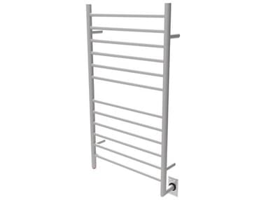 Amba Radiant Brushed Stainless Radiant Large Hardwired Straight Heated Towel Rack AMBRWHLSB