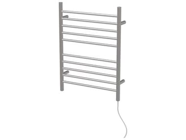 Amba Radiant Polished Stainless Radiant Plug-in Straight Heated Towel Rack AMBRWPSP