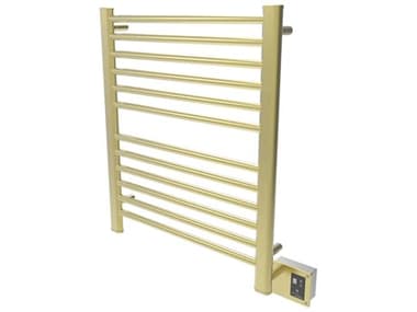 Amba Sirio Satin Brass Heated Towel Rack AMBS2933SB