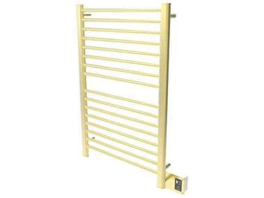 Amba Sirio Satin Brass Heated Towel Rack AMBS2942SB