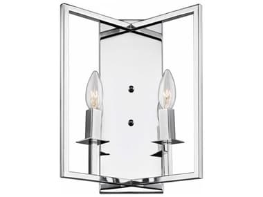 Artcraft Allston 2-Light Chrome LED Wall Sconce ACAC10727CH