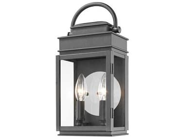 Artcraft Lighting Fulton Black Two-Light 6'' Wide Outdoor Wall Light ACAC8221BK