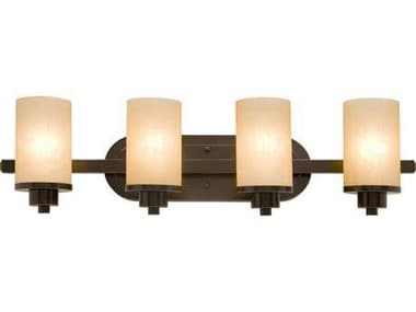 Artcraft Lighting Parkdale Oil Brushed Bronze Four-Light Vanity Light ACAC1304OB