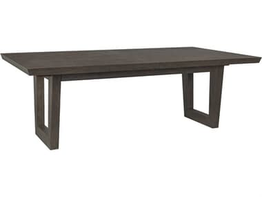 Artistica Cohesion Program Brio Antico 88-124'' Wide Rectangular Dining Table with Extension ATS205887739