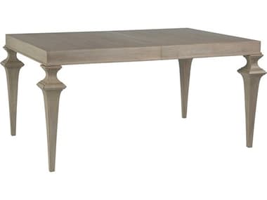 Artistica Cohesion Program Brussels Bianco 63-85'' Wide Rectangular Dining Table with Extension ATS222687740