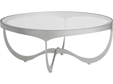 Artistica Metal Designs Sophie Argento 42'' Wide Round Coffee Table ATS223294346