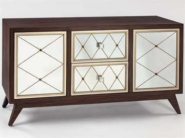 Artmax 65'' Brown Silver And Gold Sideboard AMX4493S