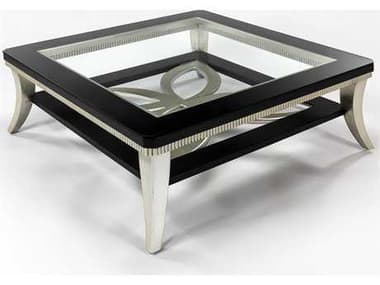 Artmax 42" Square Glass Coffee Table AMX1980CF