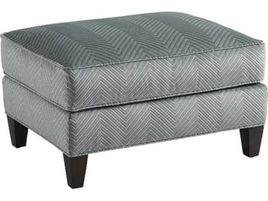 Barclay Butera Malcolm 29" Gray Fabric Upholstered Ottoman BCB51254440