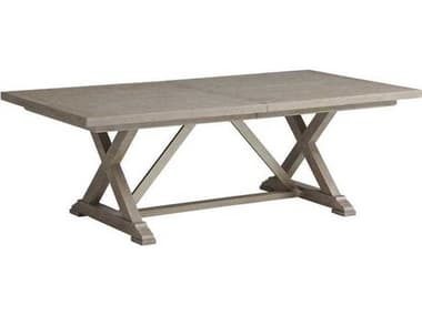 Barclay Butera Malibu Rockpoint 88-128" Extendable Rectangular Wood Dining Table BCB010926877C