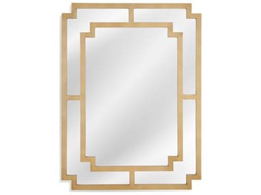 Bassett Mirror Connor Gold 36''W x 48''H Rectangular Wall Mirror BAM4326