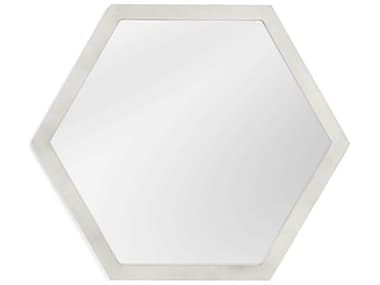 Bassett Mirror Dunn 18'' Hexagon Wall Mirror BAM4255
