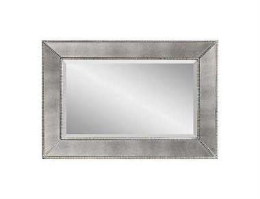 Bassett Mirror Hollywood Glam Beaded 36'' Rectangular Wall Mirror BAM3341BEC
