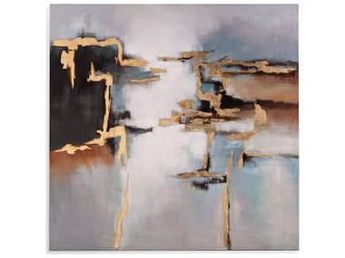 Bassett Mirror Modern Metallics Canvas Wall Art BA7300400