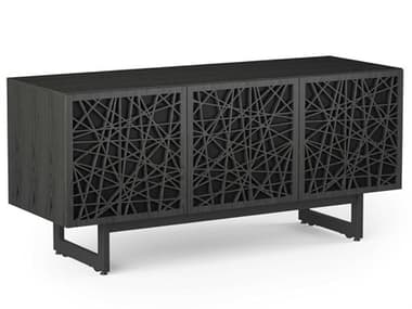 BDI Elements 75" Hardwood Charcoal Stained Ash Media Console BDI8777RCMECRL