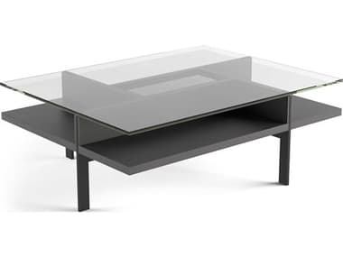 BDI Terrace Charcoal 44''W x 34''D Rectangular Coffee Table BDI1152CRL