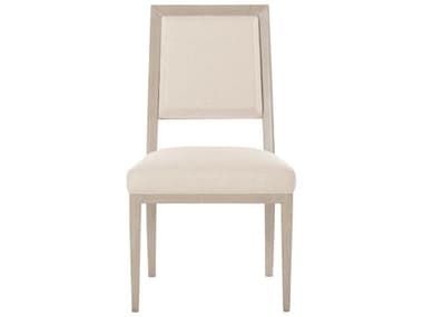 Bernhardt Axiom Poplar Wood Beige Fabric Upholstered Side Dining Chair BH381541