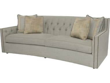 Bernhardt Candace 96" Tufted Gray Fabric Upholstered Sofa BHB7277A