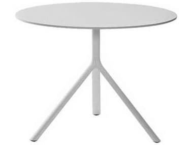 Bernhardt Design + Plank Miura 39&quot; Round White Dining Table BDP95550102FM02