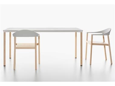 Bernhardt Design Plank Monza Dining Room Set BDP920801WHALAFM02SET