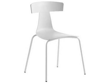 Bernhardt Design + Plank Remo White Side Dining Chair BDP1417200202
