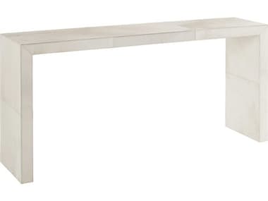 Bernhardt Interiors Casegoods White Hair-on-hide 68'' Wide Rectangular Console Table BH379906