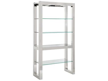 Bernhardt Interiors Casegoods Polished Stainless Steel Etagere BH372129