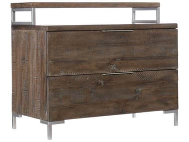 Bernhardt Logan Square Sable Brown / Gray Mist Two-Drawers Nightstand BH303229B